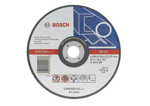 Круг отрезной по металлу Bosch 2608600321 180x3 мм