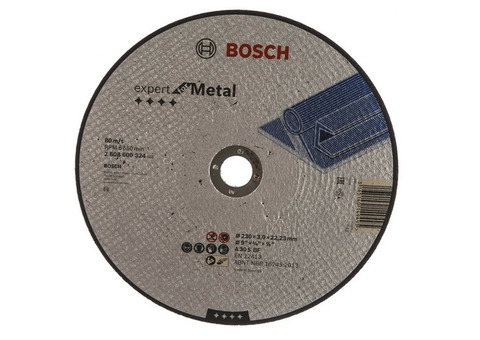 Круг отрезной по металлу Bosch 2608600324 230x3 мм