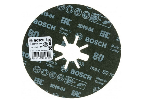 Круг шлифовальный Bosch X-Lock R780 2608619186 125 мм G80