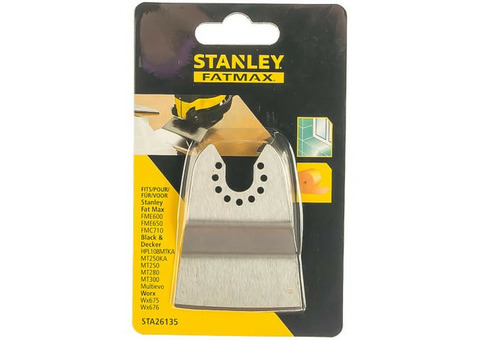 Насадка жесткий шпатель для МФИ Stanley STA26135 1x 52x26 мм