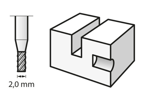 Насадка высокоскоростная Dremel 26150193JA 193 2 мм