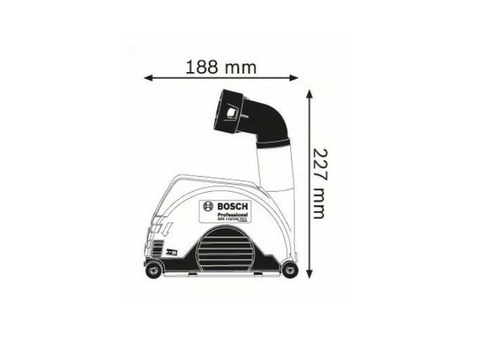 Насадка для пылеудаления Bosch GDE 115/125 FC-T Professional 1600A003DK