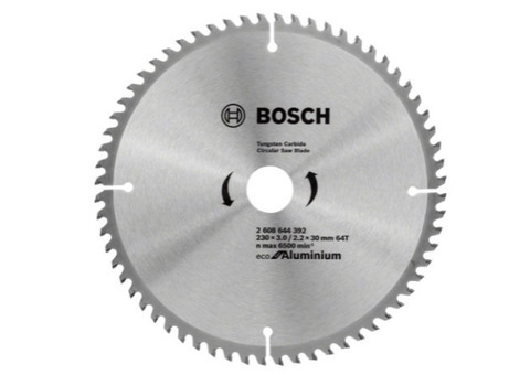 Диск пильный Bosch Eco for Aluminium 230х30 64T 2608644392