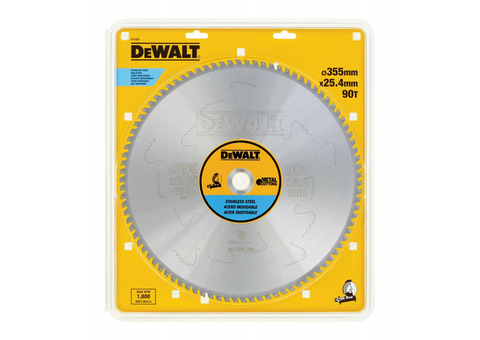 Диск пильный по дереву Dewalt Metal Cutting DT1922 355х25,4 мм 90 зубьев