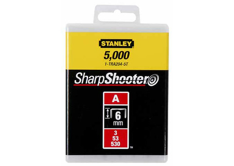 Скобы для степлера Stanley Light Duty 1-TRA202T