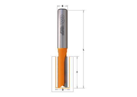 Фреза пазовая CMT 912.621.11 HW S 12 мм 12x38x95 мм