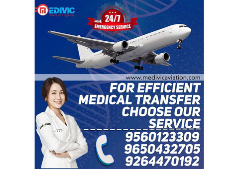 Avail Medivic Air Ambulance in Delhi for Rapid Patient Shifting