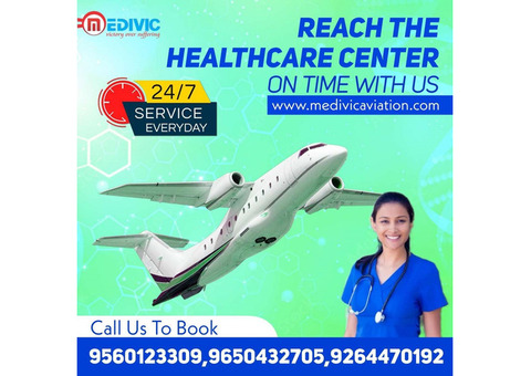 Hire the Most Reliable Medivic Air Ambulance Service in Patna
