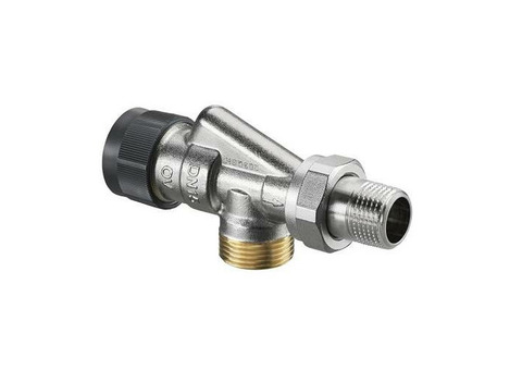 Клапан термостатический осевой Oventrop A - 3/4" x 1/2" (НР/НР-американка, PN10, Tmax 120°C)