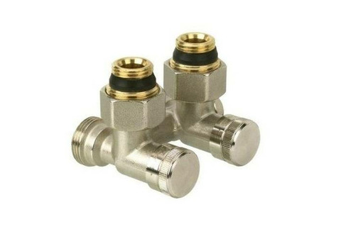 Клапан запорный угловой Danfoss RLV-K - 3/4"x1/2" (НР/НР, PN10, Tmax 120°C)