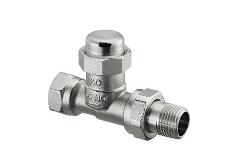 Вентиль запорный прямой Oventrop Combi LR - Ду25 (ВР/НР, PN10, Tmax 120°C)