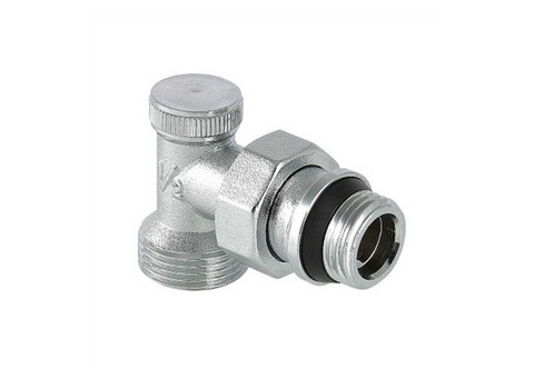 Вентиль обратный угловой VALTEC VT.020.NER - 1/2" x 3/4"EK (ВР/НР-американка, PN10, Tmax 130°C)