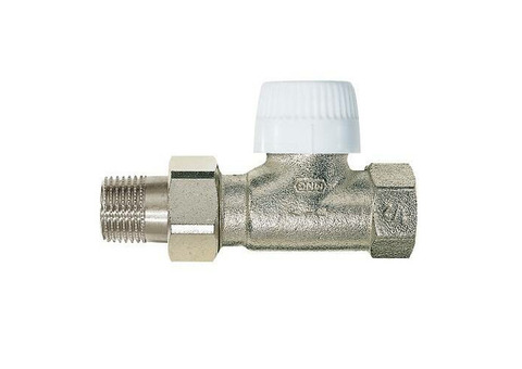 Клапан термостатический прямой Honeywell V2000 UBG - 3/4" (ВР/НР-американка, PN10, Tmax 130°C)