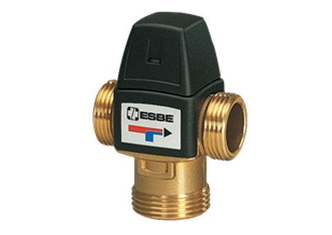 Клапан термостатический смесительный ESBE VTA322 - 1" (НР, PN10, темп.диапазон 35-60°C, KVS 1.6)
