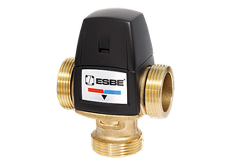 Клапан термостатический смесительный ESBE VTS552 - 1"1/4 (НР, PN10, темп.диапазон 50-75°C, KVS 3.5)
