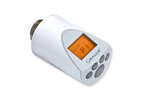 Термоголовка электронная SALUS Controls STANDARD - PH60 (регулировка 7-30°C, питание от батареек)