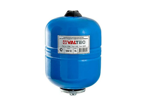 Гидроаккумулятор VALTEC VT.AV.B - 12л. (вертикальный, со сменной мембраной)