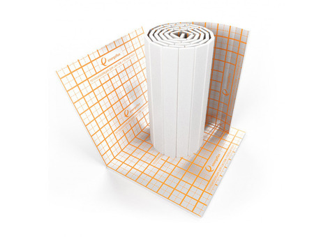 Теплоизоляция для теплого пола Energofloor Reflect - мат 1000x3500x25 мм (с алюминиевой фольгой)