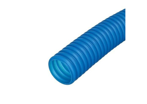 Труба гофрированная Uni-Fitt - 16 (наружный диаметр 25 мм, цвет синий, бухта 100м.)
