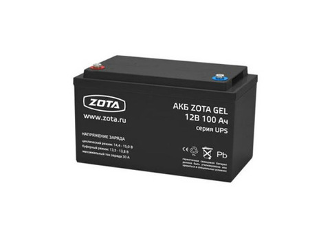 Аккумуляторная батарея ZOTA GEL 40-12