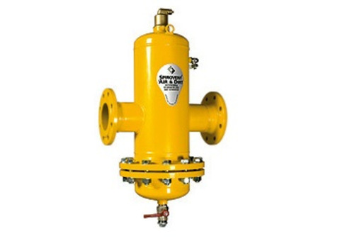 Сепаратор воздуха и шлама Spirotech Spirocombi - Ду150 (разъемный, соединение фланцевое)