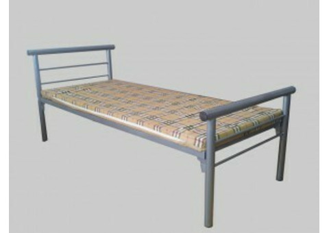 Кровати металлические одноярусные дешево