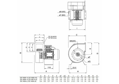 Systemair EX 180A-4C