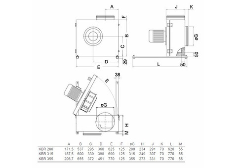 Systemair KBR 315E4