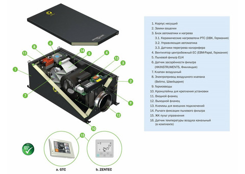 VentMachine Колибри-500 EC ZenTec