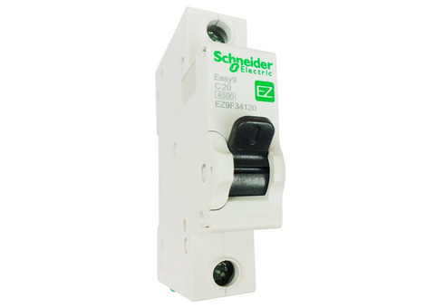 Автоматический выключатель Schneider Electric EASY 9 1П C 20А 4,5кА