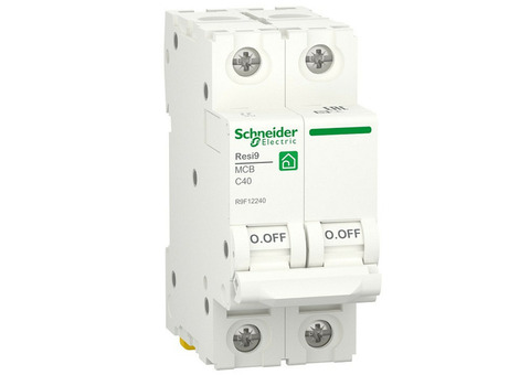 Автоматический выключатель Schneider Electric Resi9 R9F12240 2п C 40А 6000А