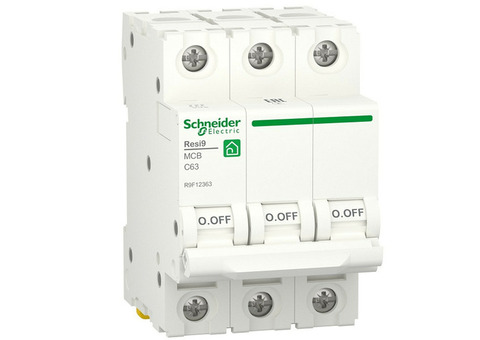 Автоматический выключатель Schneider Electric Resi9 R9F12363 3п C 63А 6000А