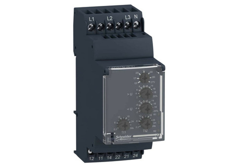 Реле контроля напряжения фаза-ноль Schneider Electric Zelio Control RM35UB3N30