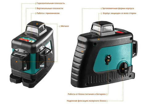 Нивелир лазерный Kraftool LL-3D-4 34640-4