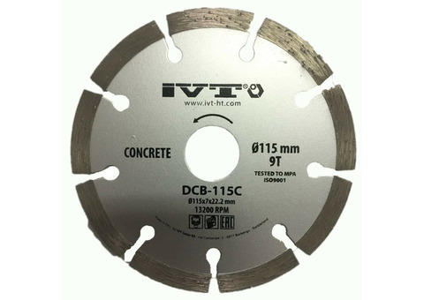 Диск алмазный IVT DCB-115C 115х22,2 мм