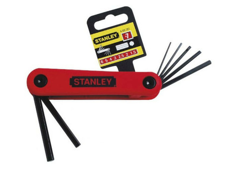 Набор шестигранных ключей Stanley 4-69-261 1,5-6 мм 7 шт