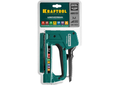 Степлер пластиковый Kraftool Universal 31524