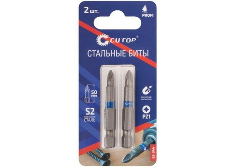 Набор бит Cutop Profi 83-344 PZ1 2 шт