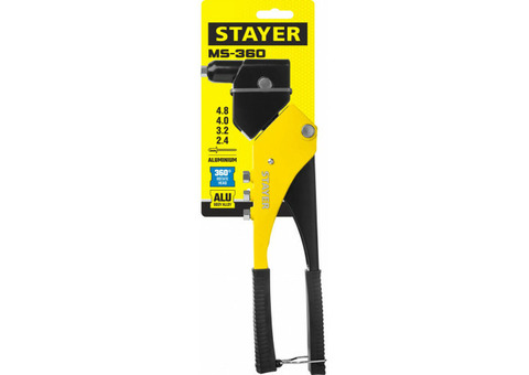 Заклепочник Stayer 3110_z01 Master MS-360 поворотный 0-360 градусов