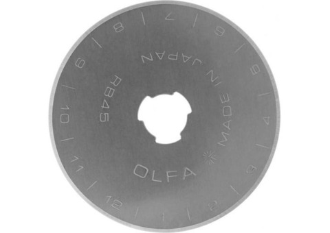 Лезвие круглое Olfa OL-RB45-1 для RTY-2/G,45-C 45х0,3мм