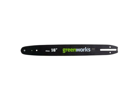 Шина для электропилы Greenworks 29757 40 см