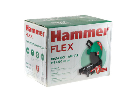 Пила монтажная Hammer Flex PM2200