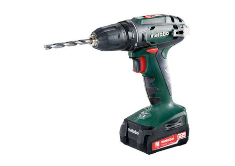 Винтоверт аккумуляторный BS 14.4 2х2.0Ач Li-Ion 10мм кейс Metabo 602206530