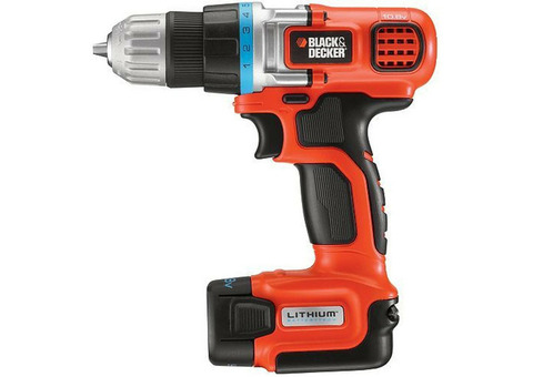 Дрель-шуруповерт аккумуляторная Black+Decker EGBL108KB