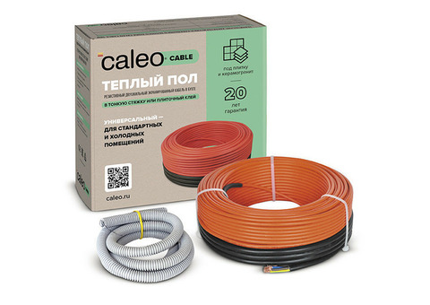 Комплект теплого пола Caleo Cable 18W-10 1,4 м2