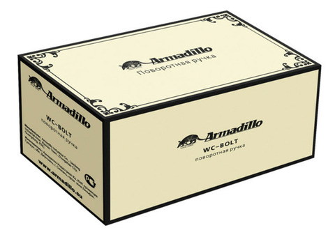 Накладка фиксатор Armadillo WC-BOLT BK6/CL ABL-18