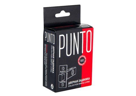 Задвижка врезная Punto DB-45 GR графит