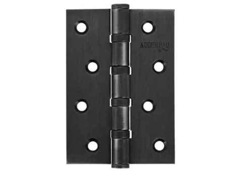 Петля дверная Adden Bau 100X70X2.5 4BB с четырьмя подшипниками Black Nickel