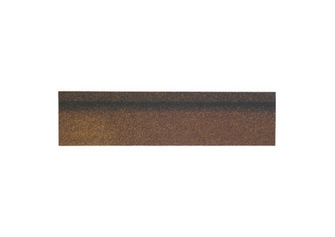 Черепица коньково-карнизная Технониколь Shinglas Джайв коричневая