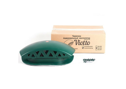 Вентиль кровельный Viotto KTV для металлочерепицы RAL6005 зеленый